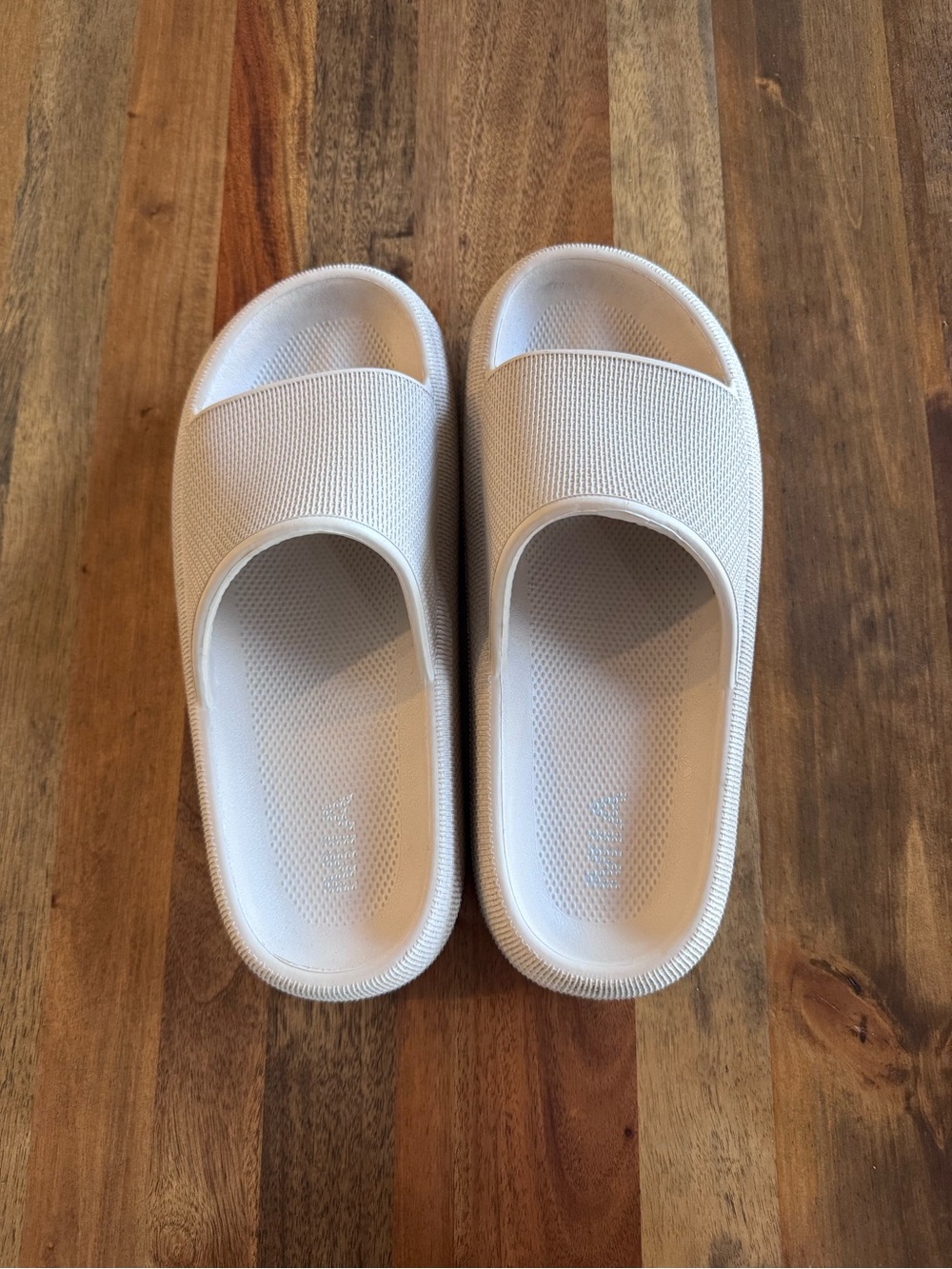 Mia Slide Sandals in Light Beige